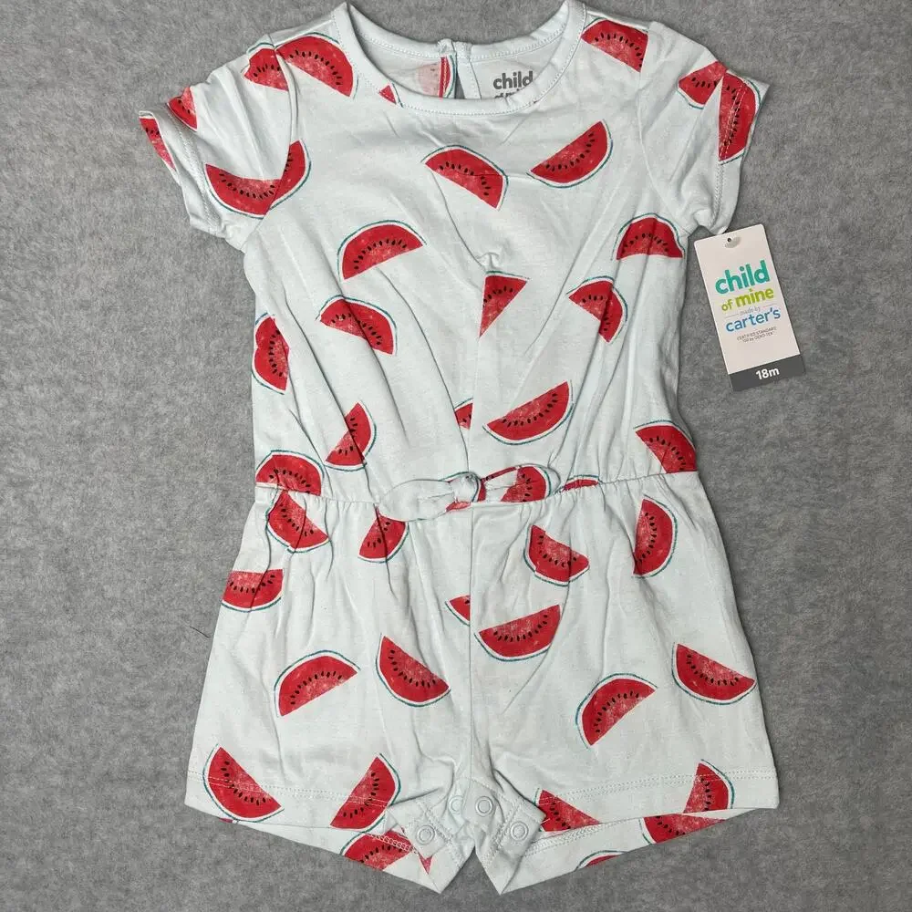 Carter's Watermelon Romper Size 18 months
